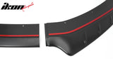 2024-2026 Ford Mustang EcoBoost GT IKON Style Front Bumper Lip Matte Black ABS