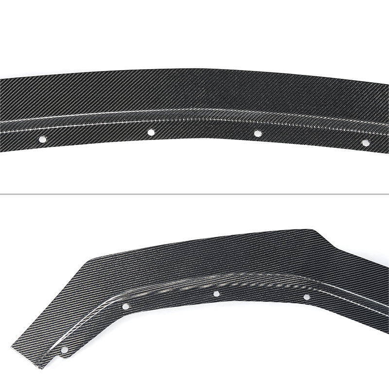 2024-2026 Ford Mustang Ecoboost& GT Carbon Fiber Ikon Front Bumper Lip