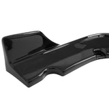 2024-2026 Ford Mustang IKON Style Front Bumper Lip Gloss Black ABS 3PC