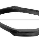 2024-2026 Ford Mustang Front Bumper Lip 3PC Gloss Black ABS Spoiler