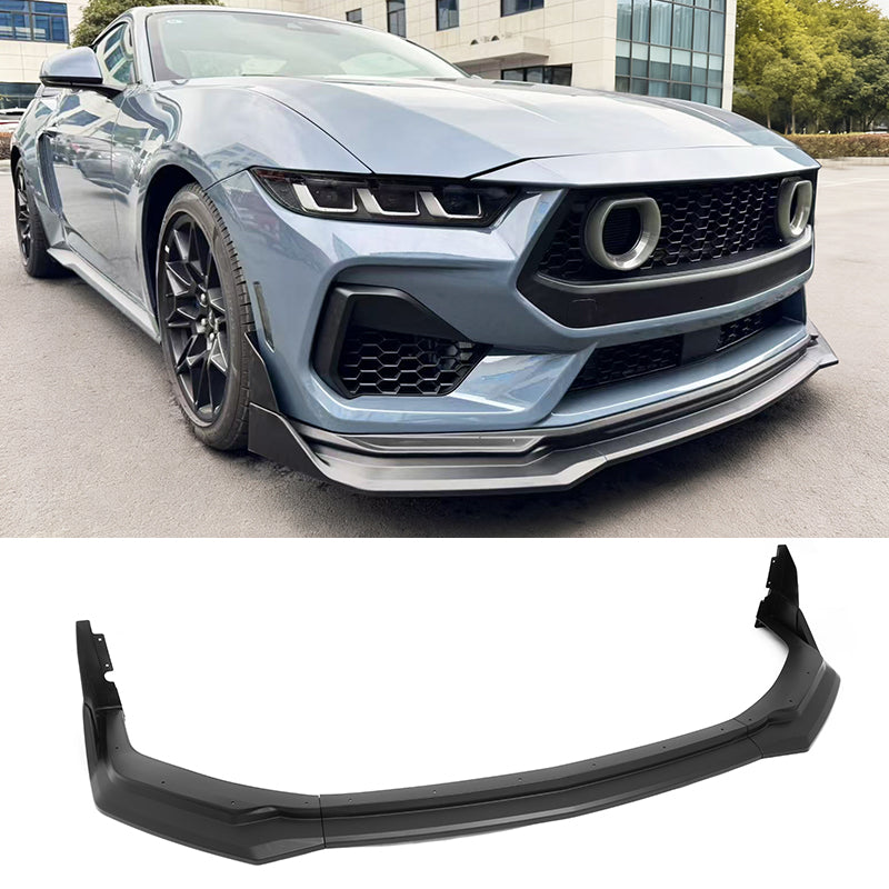2024-2026 Ford Mustang Front Bumper Lip 5PC Spoiler