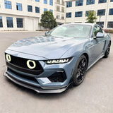 2024-2026 Ford Mustang Front Bumper Lip 5PC Spoiler