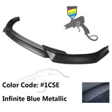 2021-2023 Ford Mustang Mach-E Front Bumper Lip Spoiler 3PC