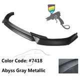 2021-2023 Ford Mustang Mach-E Front Bumper Lip Spoiler 3PC