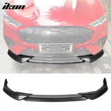 2021-2023 Ford Mustang Mach-E Front Bumper Lip Spoiler 3PC