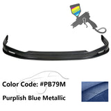 2003-2005 Honda Accord Sedan Mugen Style Front Bumper Lip  PP