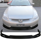 2003-2005 Honda Accord Sedan Mugen Style Front Bumper Lip  PP