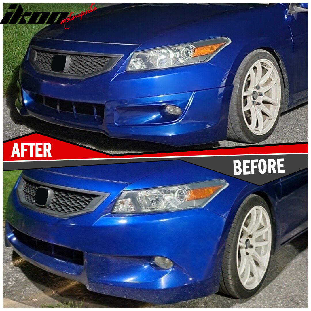 2008-2012 Honda Accord 2Dr Front Lip Spoiler HFP Style PU