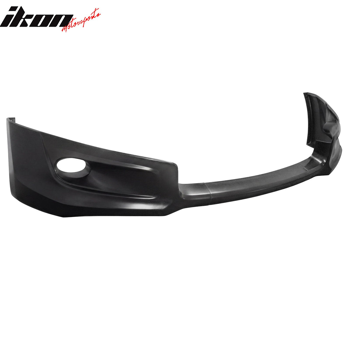 2008-2012 Honda Accord 2-Door HF-P Style Unpainted Black Front Bumper Lip PU 3PCS