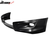 2008-2012 Honda Accord 2-Door HF-P Style Unpainted Black Front Bumper Lip PU 3PCS