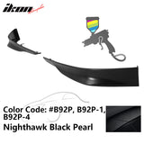 2013-2015 Honda Accord Sedan HFP Style Front Bumper Lip PP 2PC