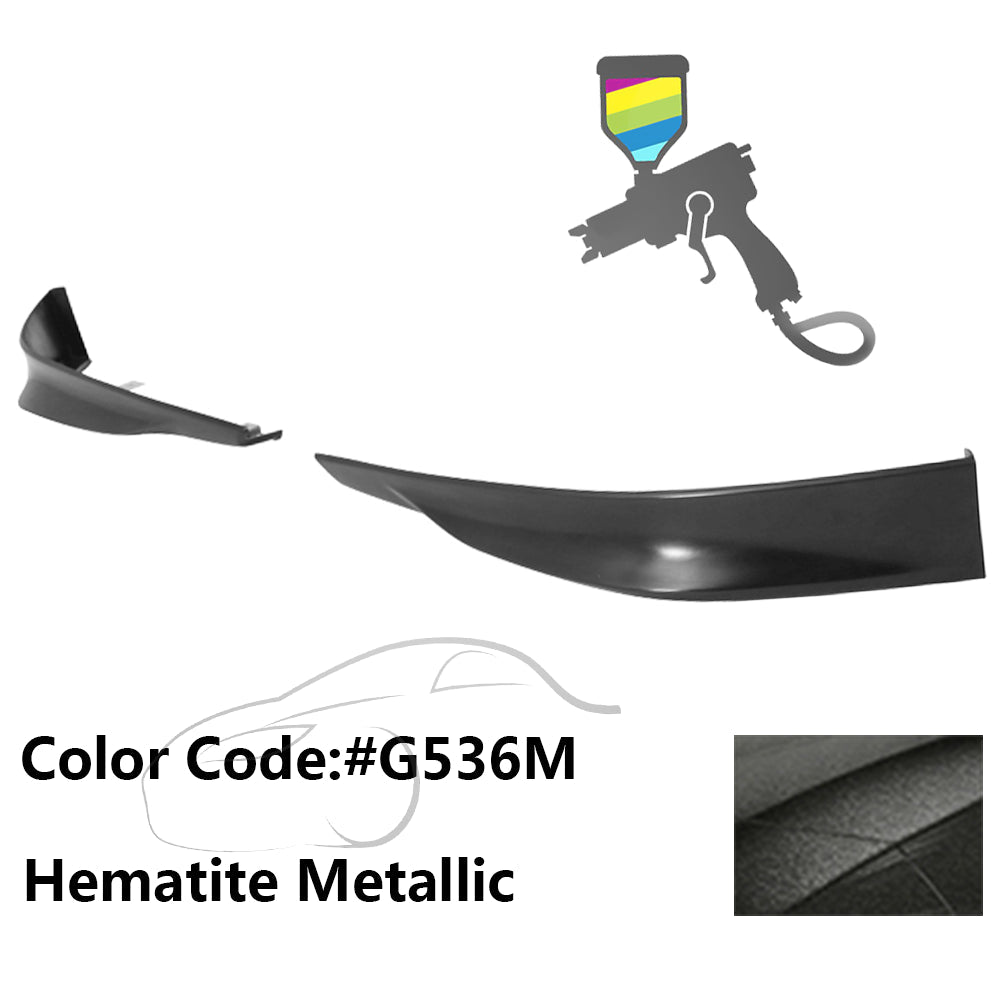 2013-2015 Honda Accord Sedan HFP Style Front Bumper Lip PP 2PC