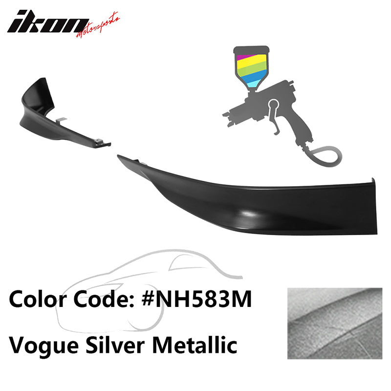 2013-2015 Honda Accord Sedan HFP Style Front Bumper Lip PP 2PC