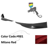 2013-2015 Honda Accord Sedan HFP Style Front Bumper Lip PP 2PC