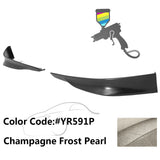 2013-2015 Honda Accord Sedan HFP Style Front Bumper Lip PP 2PC