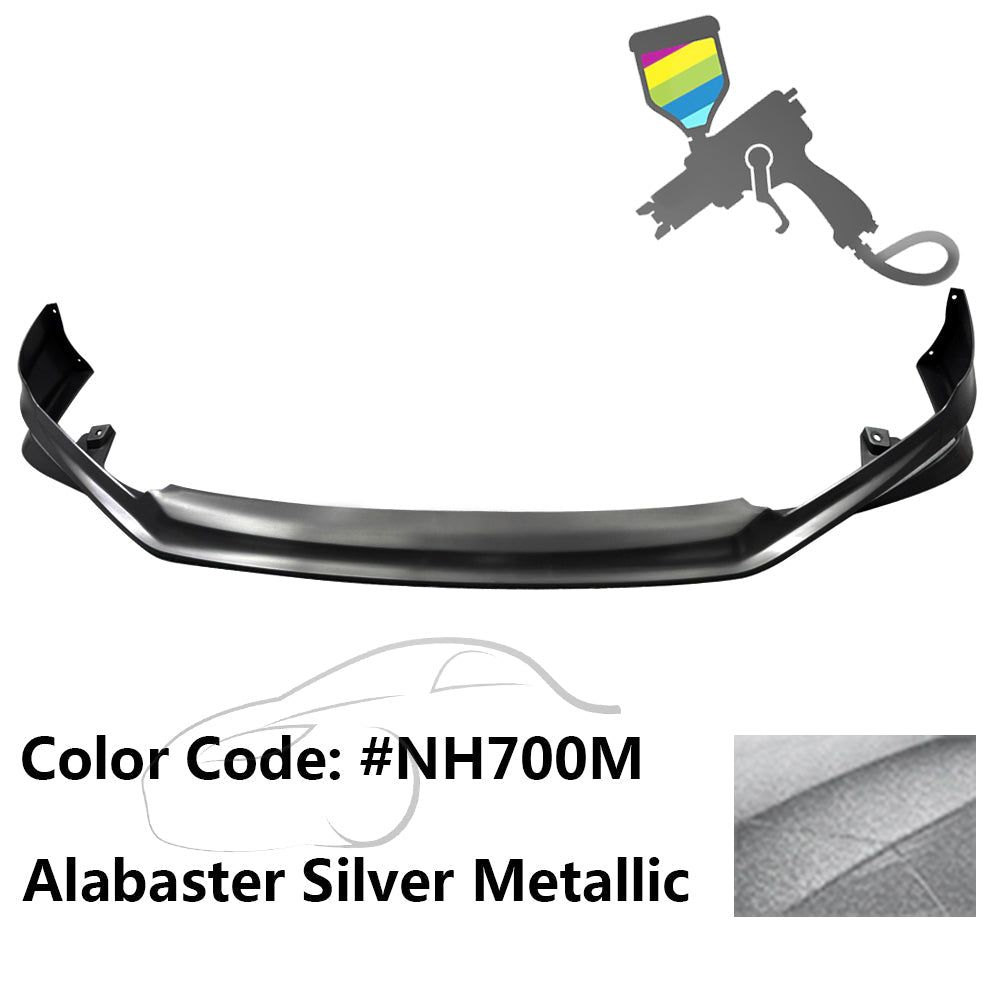 2013-2015 Honda Accord Sedan MD Style Front Bumper Lip PP 4DR