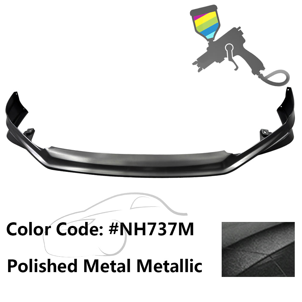 2013-2015 Honda Accord Sedan MD Style Front Bumper Lip PP 4DR