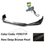 2013-2015 Honda Accord Sedan MD Style Front Bumper Lip PP 4DR