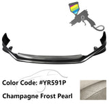 2013-2015 Honda Accord Sedan MD Style Front Bumper Lip PP 4DR