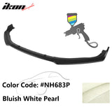 2018-2020 Honda Accord OE Style Front Bumper Lip 3PC PP