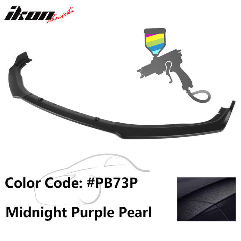 2018-2020 Honda Accord OE Style Front Bumper Lip 3PC PP