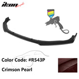 2018-2020 Honda Accord OE Style Front Bumper Lip 3PC PP