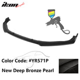 2018-2020 Honda Accord OE Style Front Bumper Lip 3PC PP