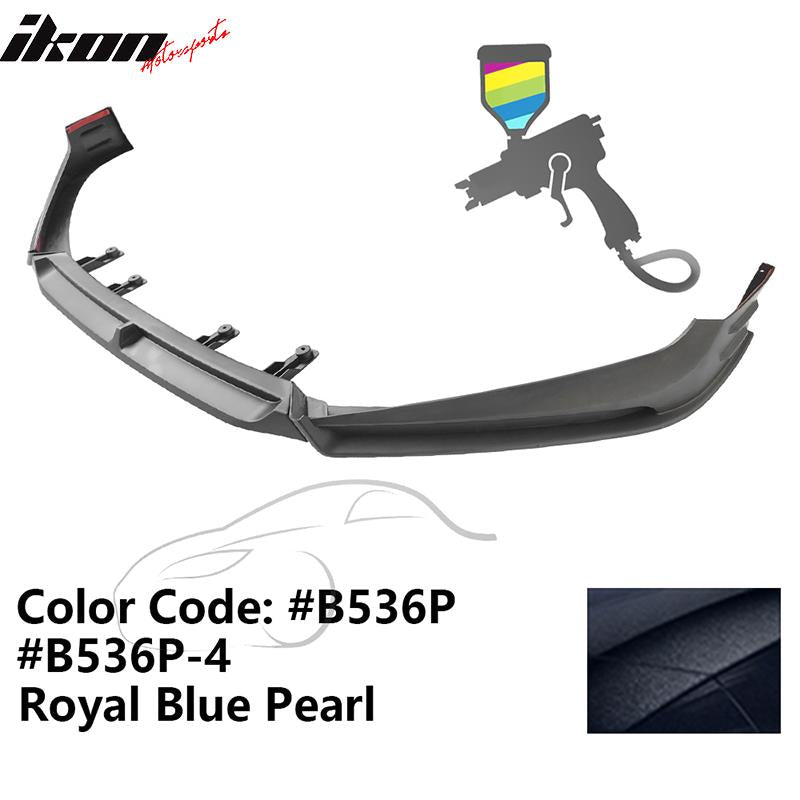 2018-2021 Honda Accord 3PC Front Bumper Lip PP