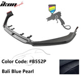 2018-2021 Honda Accord 3PC Front Bumper Lip PP