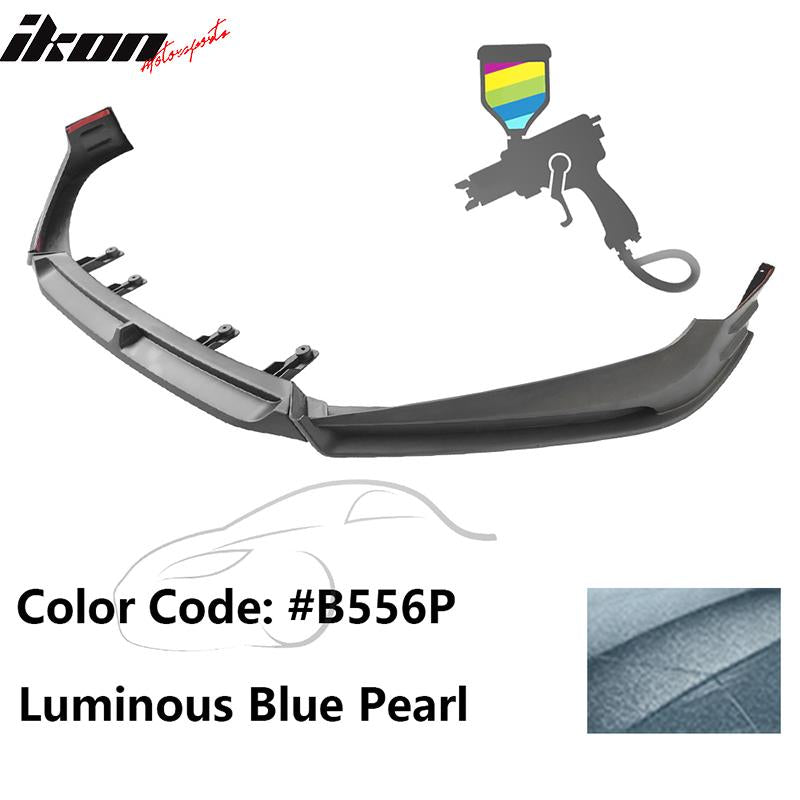 2018-2021 Honda Accord 3PC Front Bumper Lip PP