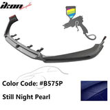 2018-2021 Honda Accord 3PC Front Bumper Lip PP