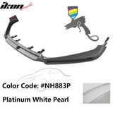 2018-2021 Honda Accord 3PC Front Bumper Lip PP