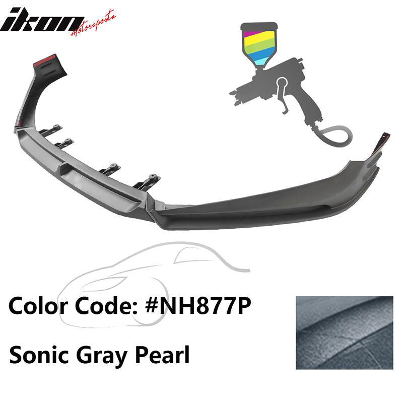 2018-2021 Honda Accord 3PC Front Bumper Lip PP