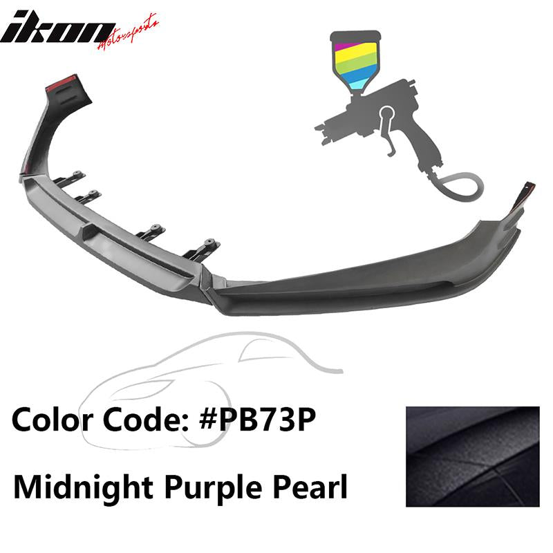 2018-2021 Honda Accord 3PC Front Bumper Lip PP