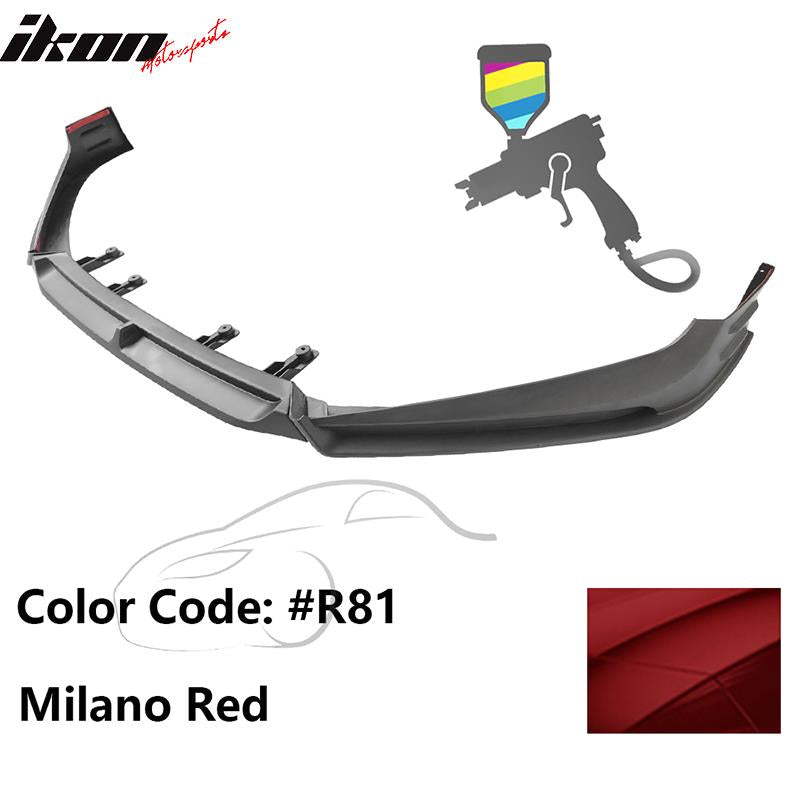 2018-2021 Honda Accord 3PC Front Bumper Lip PP