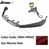 2018-2021 Honda Accord 3PC Front Bumper Lip PP