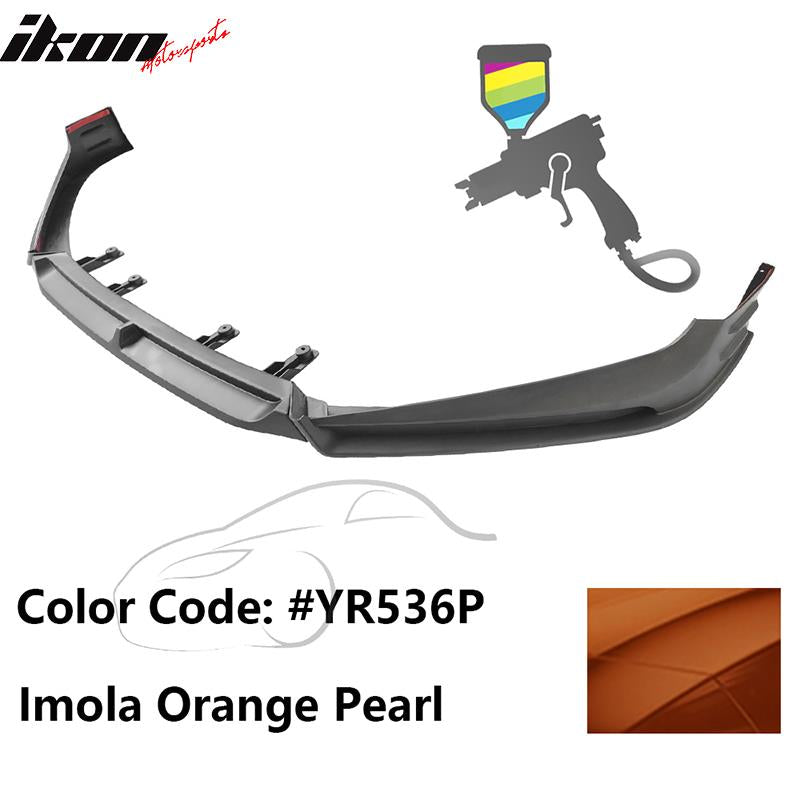 2018-2021 Honda Accord 3PC Front Bumper Lip PP