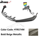 2018-2021 Honda Accord 3PC Front Bumper Lip PP