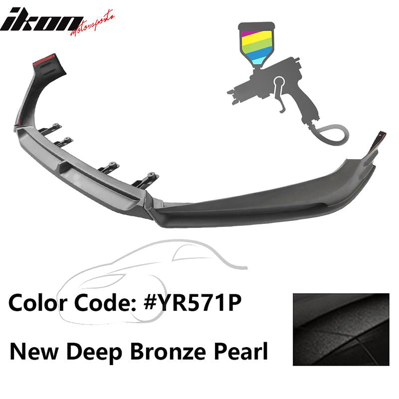 2018-2021 Honda Accord 3PC Front Bumper Lip PP