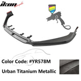 2018-2021 Honda Accord 3PC Front Bumper Lip PP