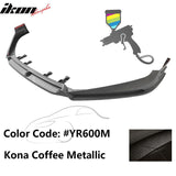 2018-2021 Honda Accord 3PC Front Bumper Lip PP