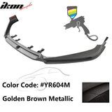 2018-2021 Honda Accord 3PC Front Bumper Lip PP