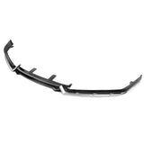 2021-2022 Honda Accord 4DR IKON Style Gloss Black Front Bumper Lip PP