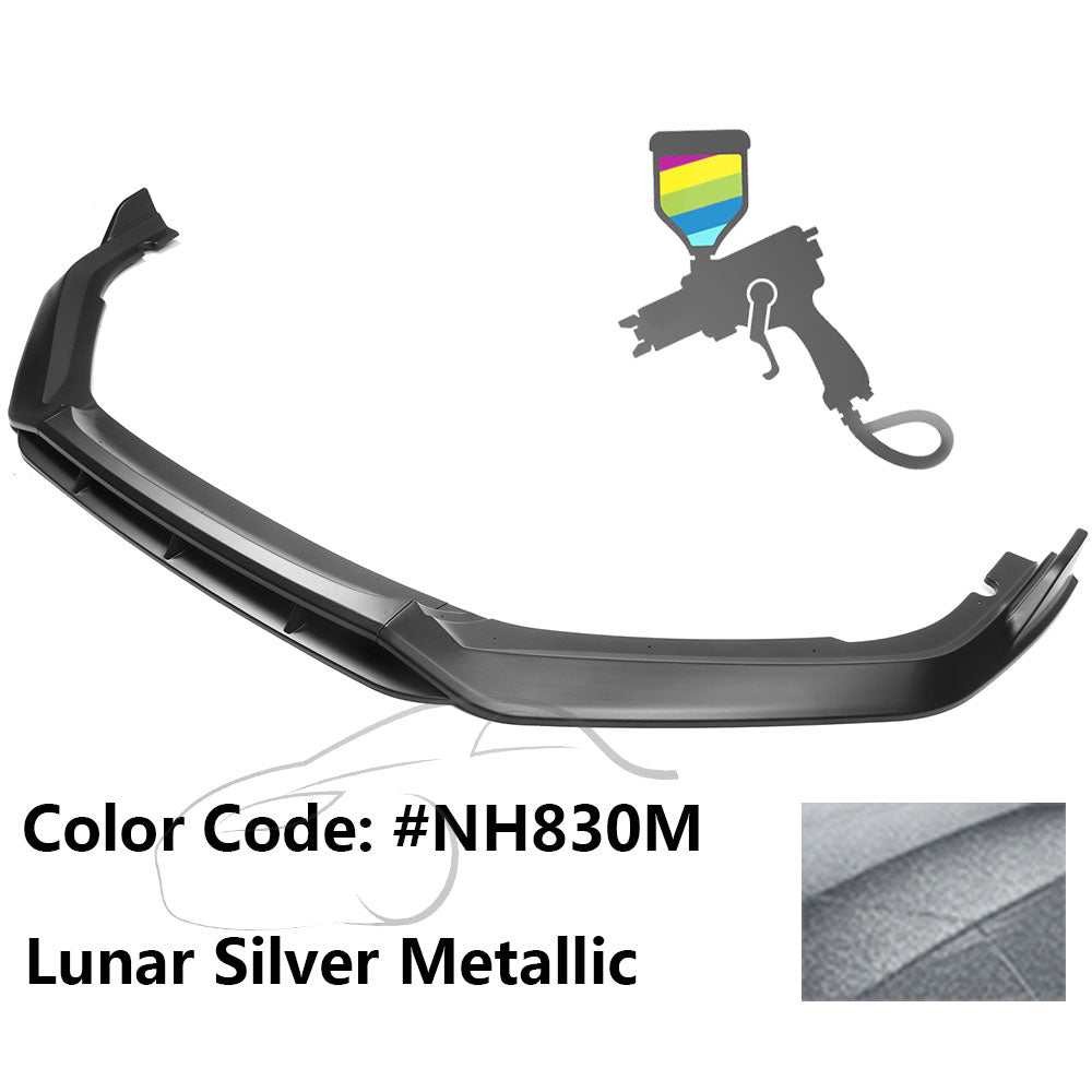 2021-2022 Honda Accord IKON V2 Style Front Bumper Lip Spoiler 4PCS PP