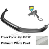 2021-2022 Honda Accord IKON V2 Style Front Bumper Lip Spoiler 4PCS PP