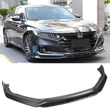 2021-2022 Honda Accord IKON V2 Style Front Bumper Lip Spoiler 4PCS PP