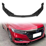 2021-2022 Honda Accord IKON V3 Style Front Bumper Lip Spoiler 3PCS