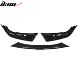 2021-2022 Honda Accord IKON V3 Style Front Bumper Lip Spoiler 3PCS