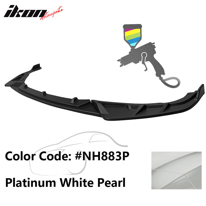 2021-2022 Honda Accord IKON V3 Front Bumper Lip PP