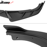 2021-2022 Honda Accord IKON V3 Style Front Bumper Lip Spoiler 3PCS